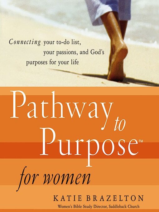 Title details for Pathway to Purpose for Women by Katie Brazelton - Wait list